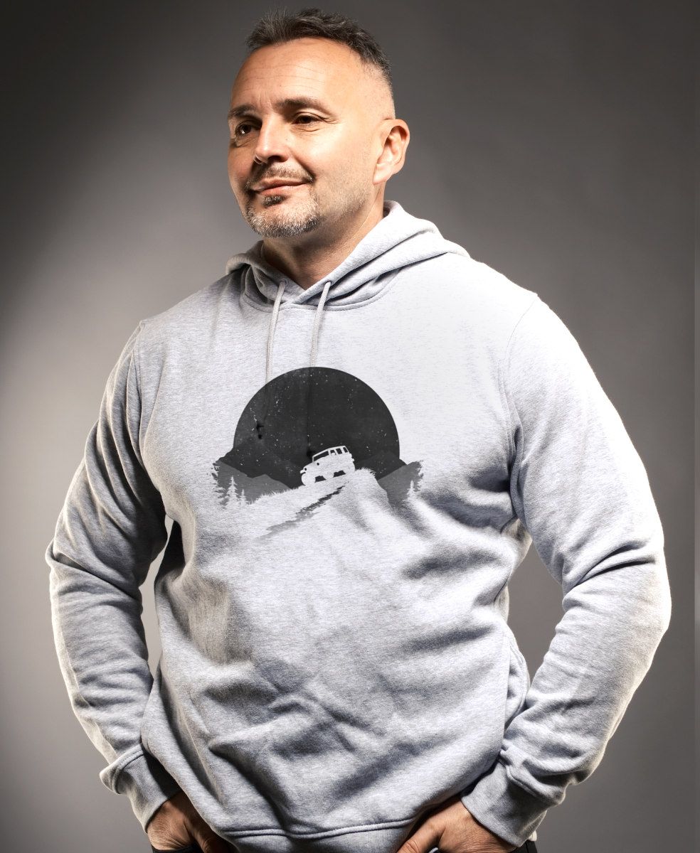 Offroad západ, černý tisk