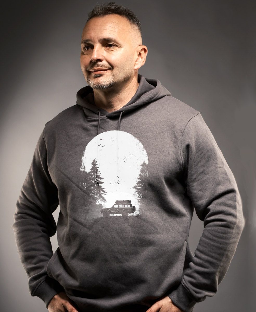 Offroad západ, V2, bílý tisk