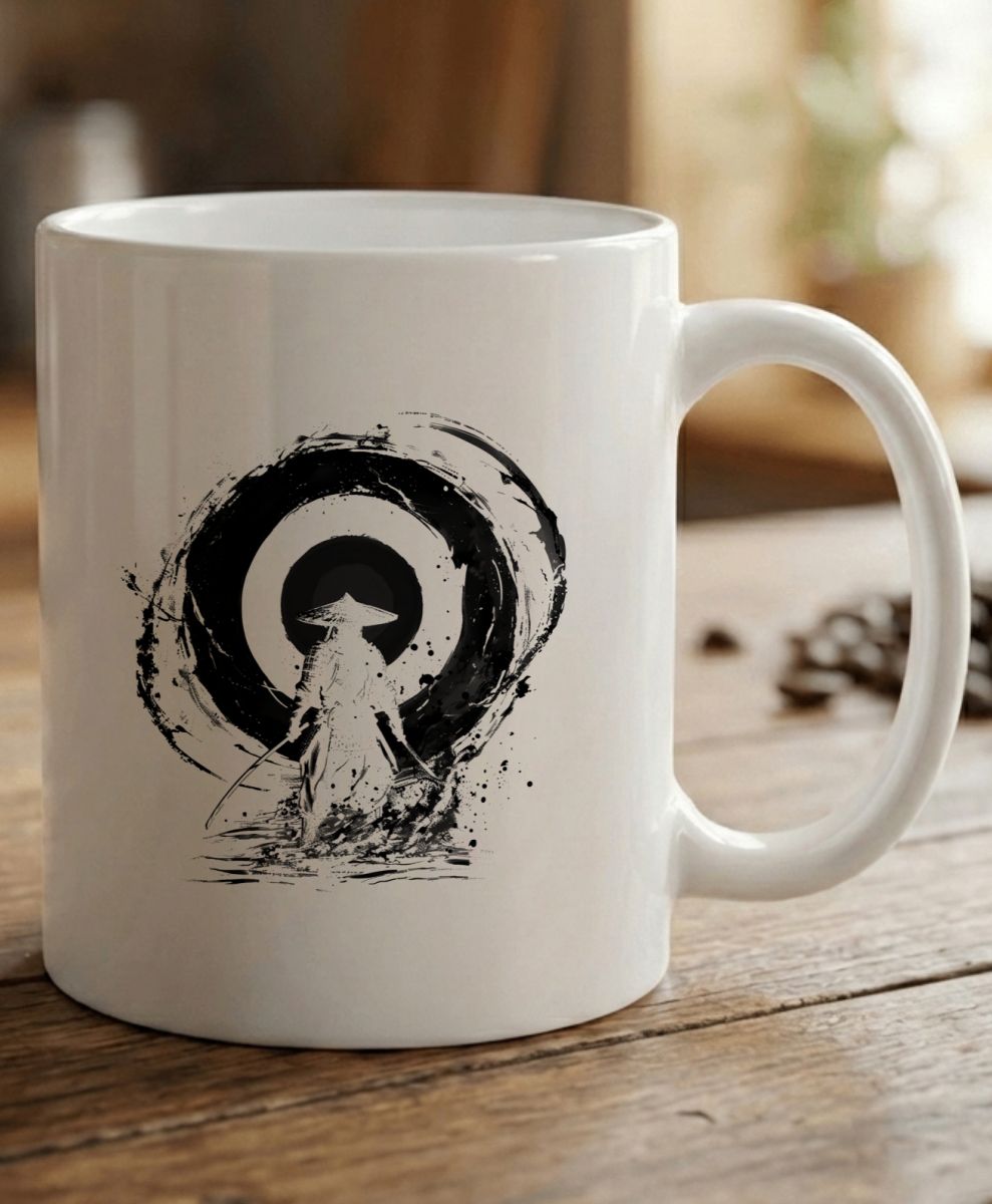 Osamělý válečník, černý tisk