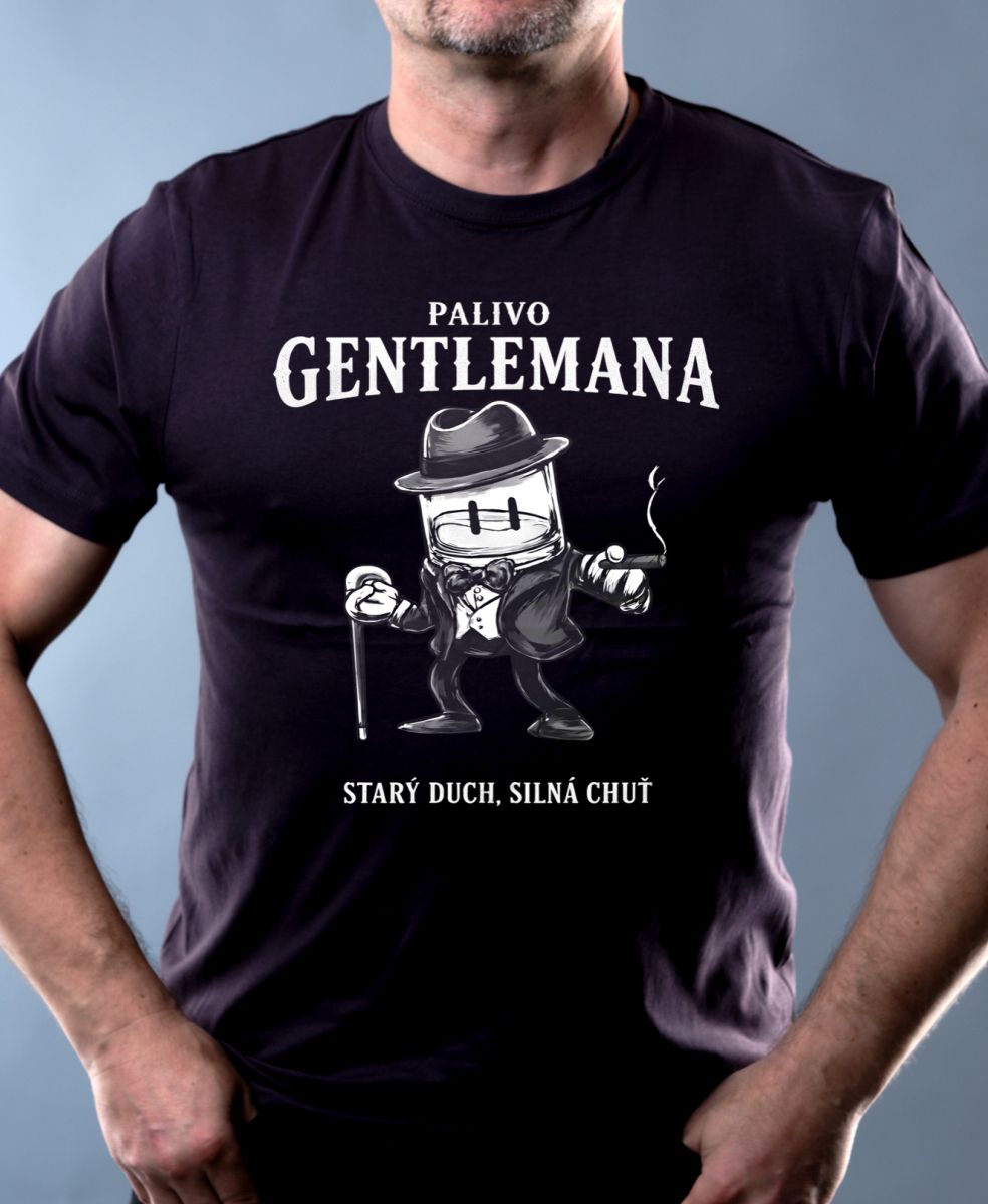 Palivo Gentlemana, bílý tisk