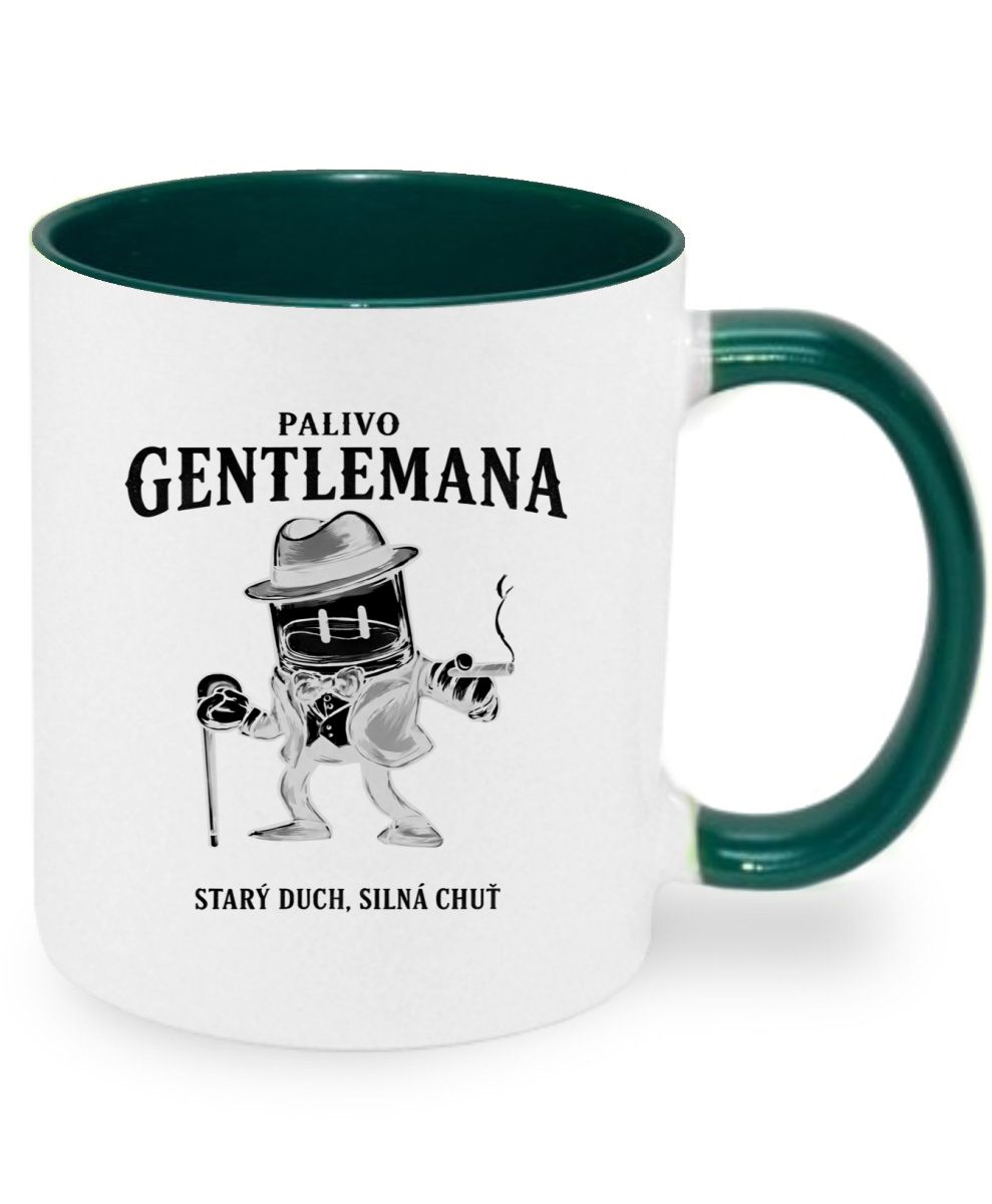 Palivo Gentlemana, černý tisk