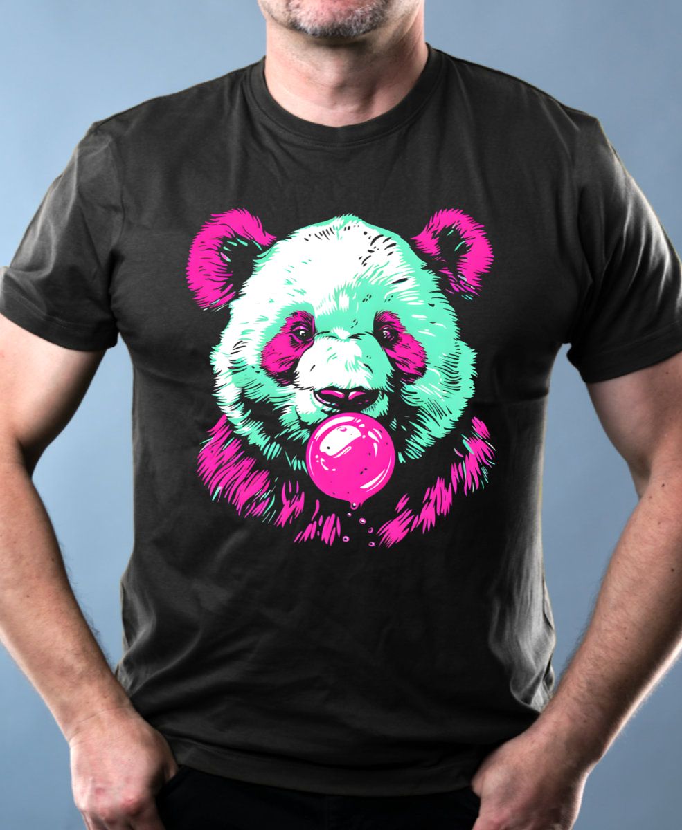 Panda s bublinou