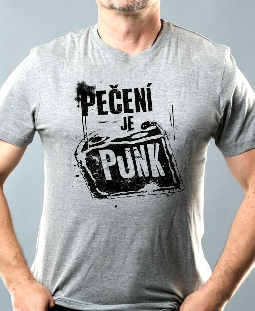 Pečení je punk, černý tisk