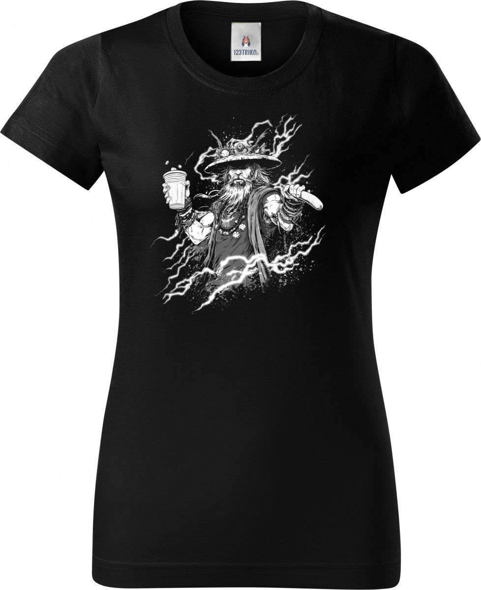 Pivní Hromobijec,, bílý potisk