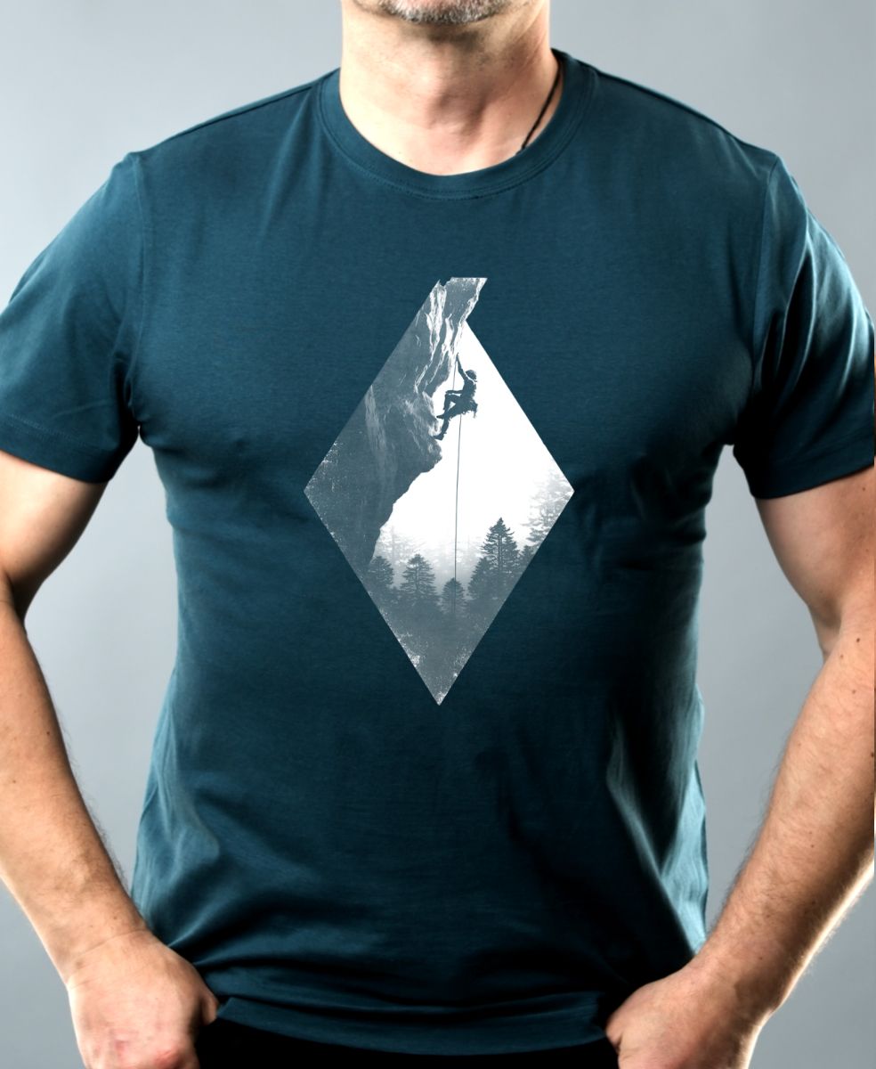 Pevné lano, bílý potisk