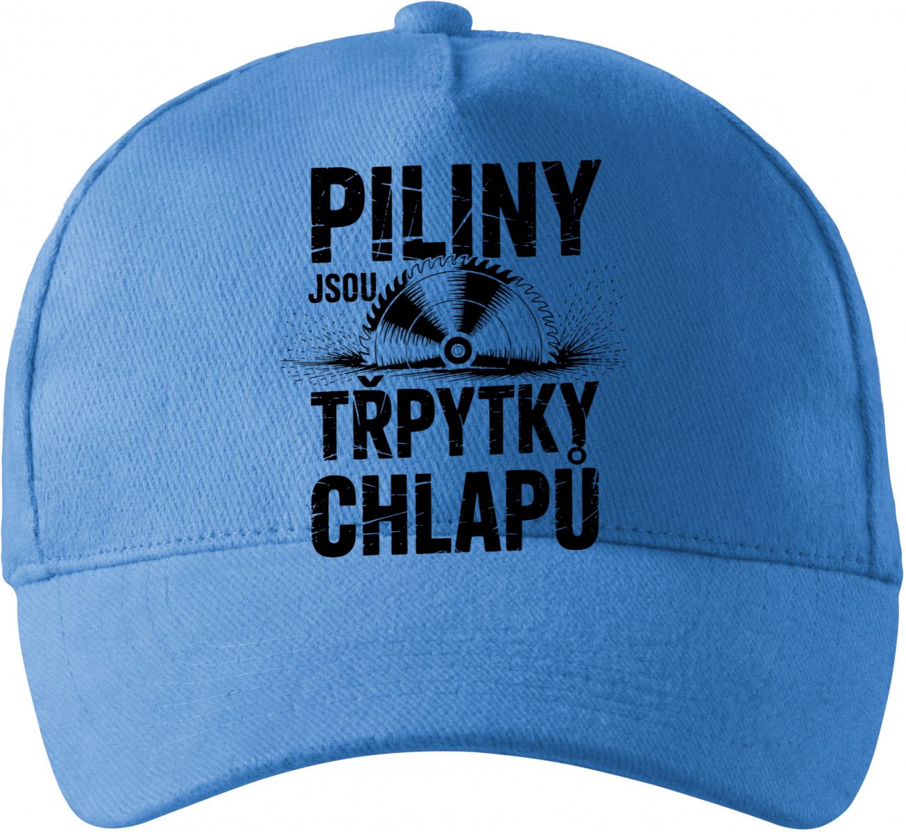 Piliny jsou třpytky chlapů, černý potisk