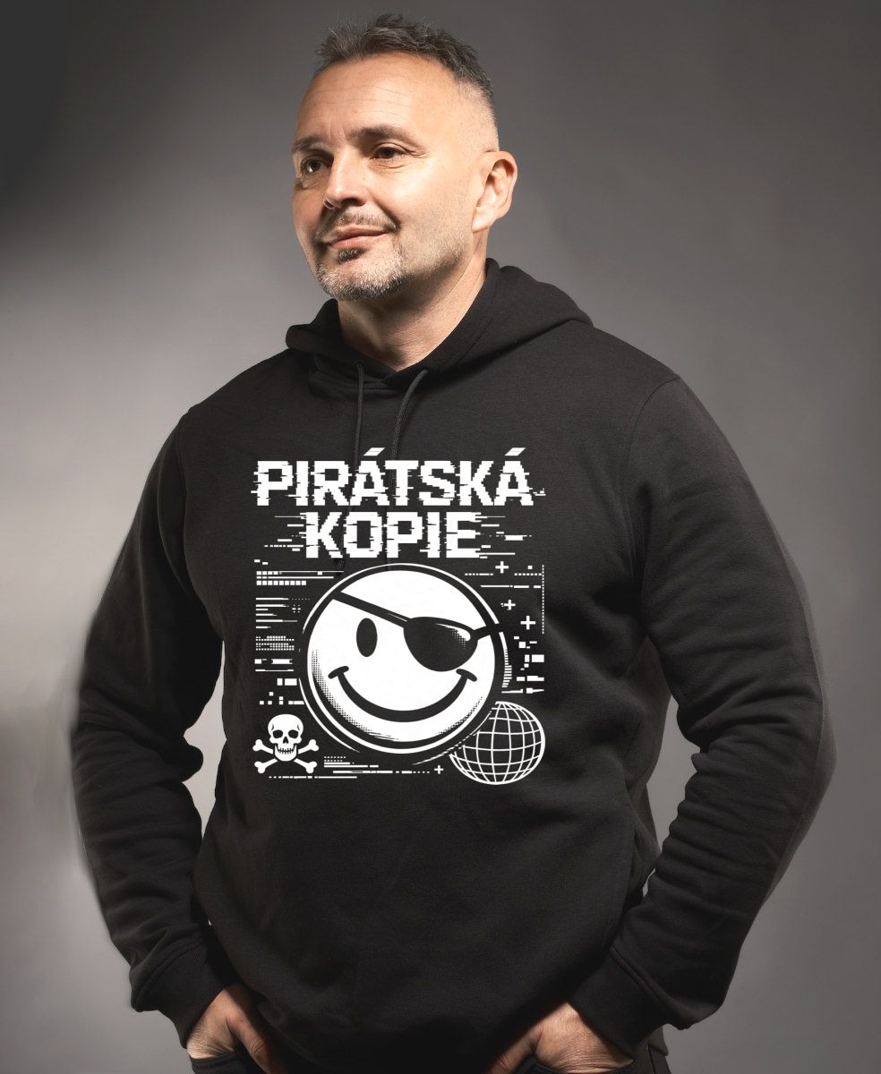 Pirátská kopie, V1, bílý tisk