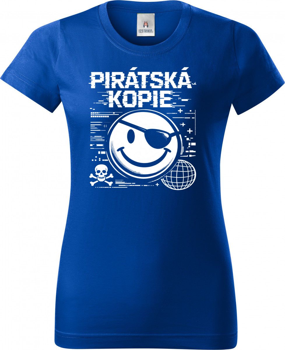 Pirátská kopie, V1, bílý tisk