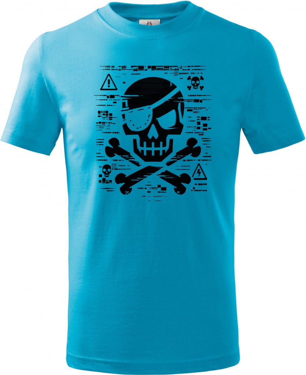 Pirátská kopie, V2, černý tisk