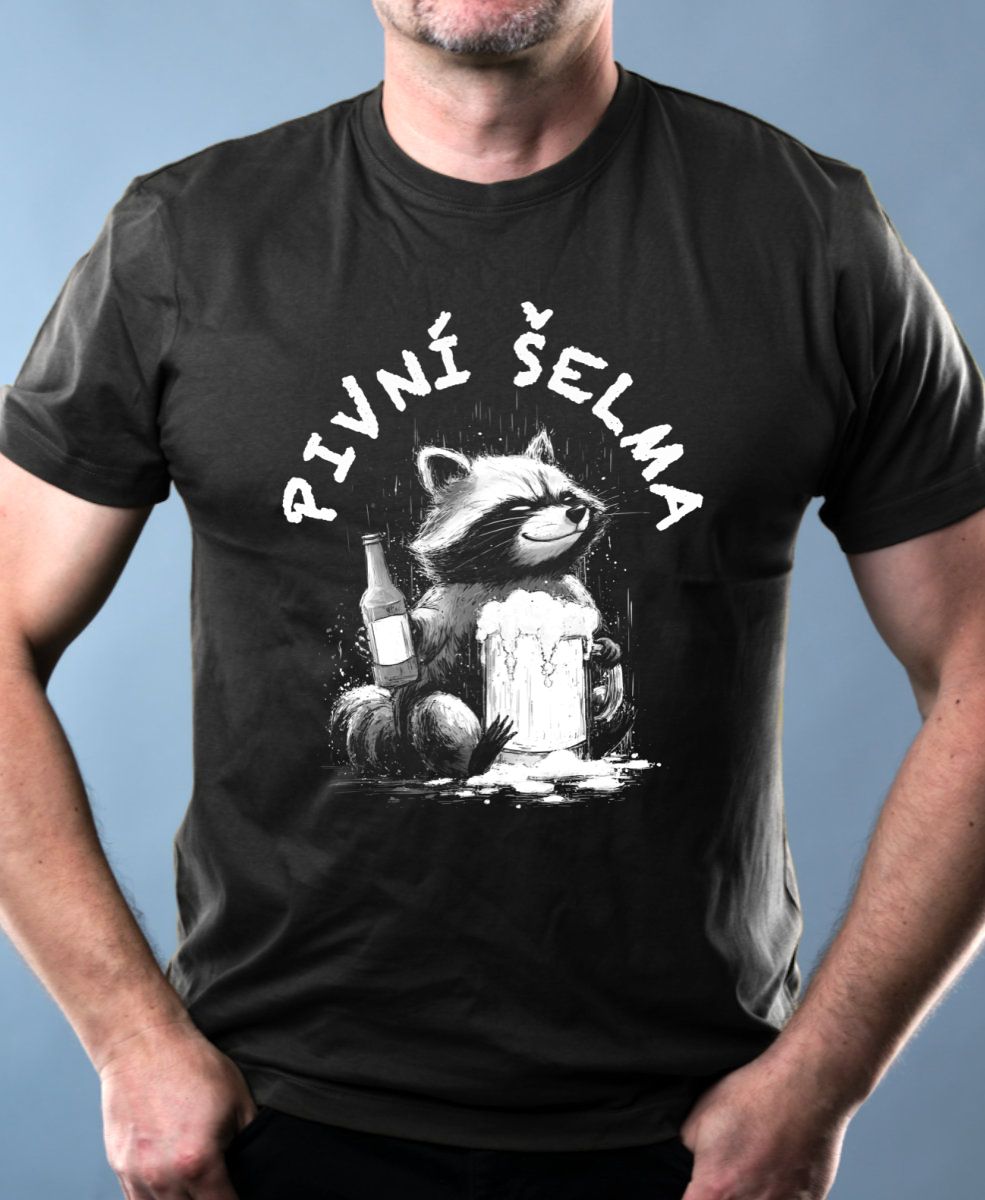 Pivní šelma, bílý tisk