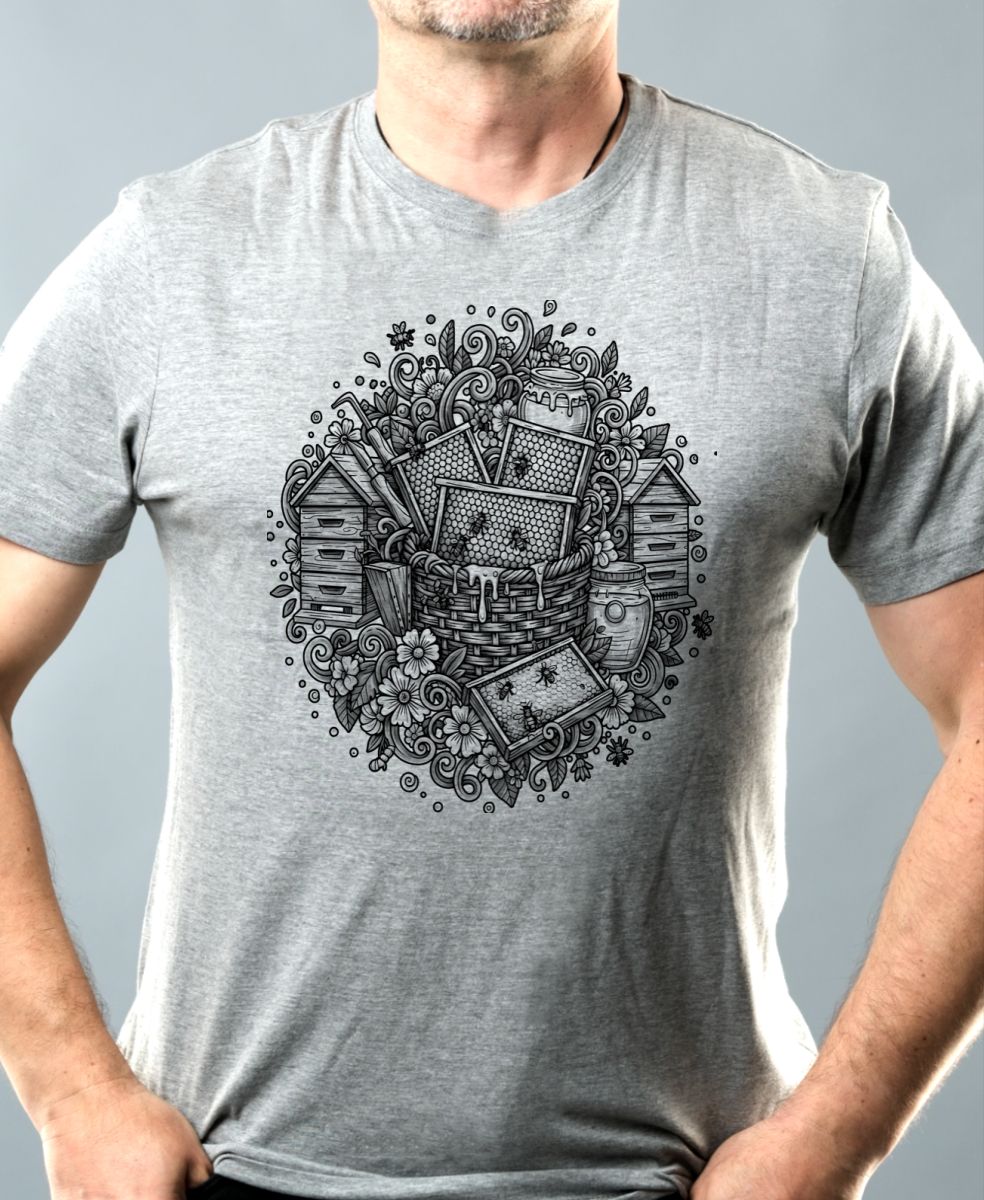 Včelařův poklad, černý tisk