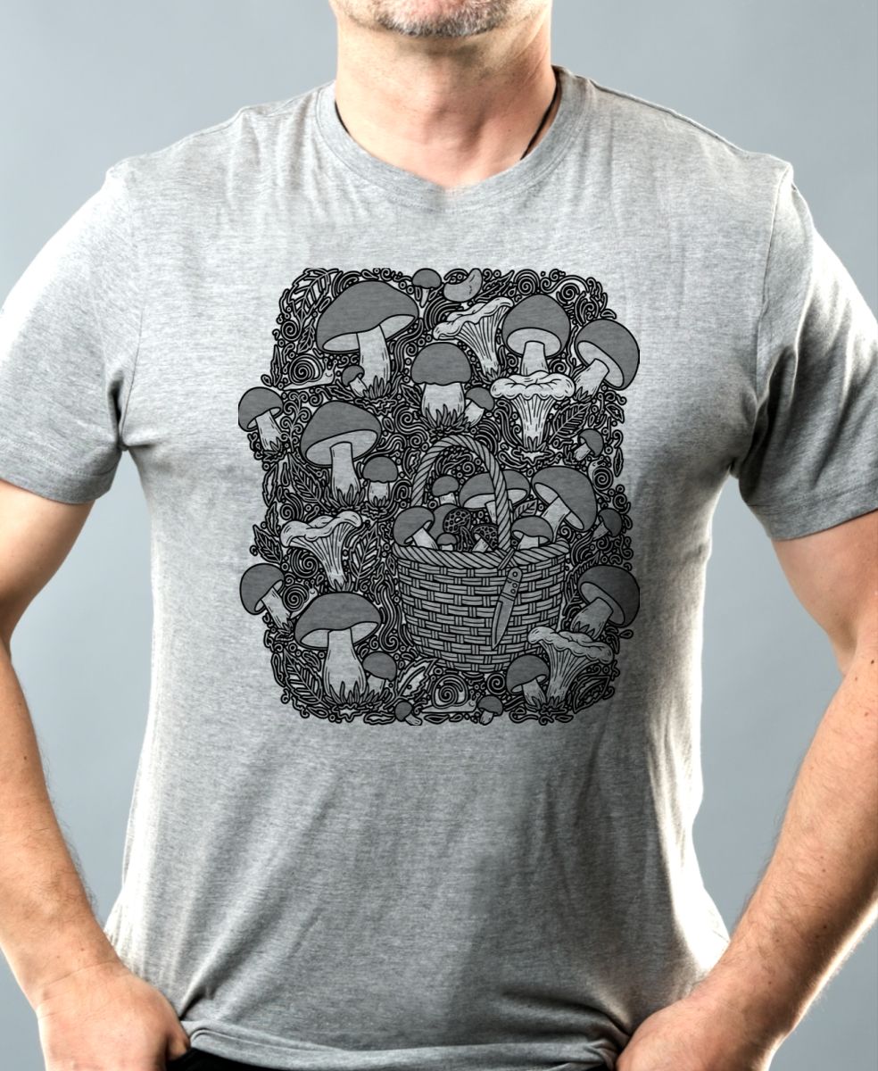 Plný košík, černý tisk