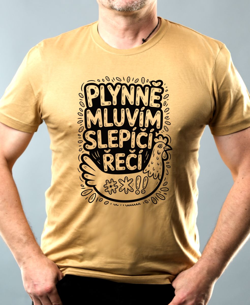 Plynně mluvím slepičí řečí, černý tisk