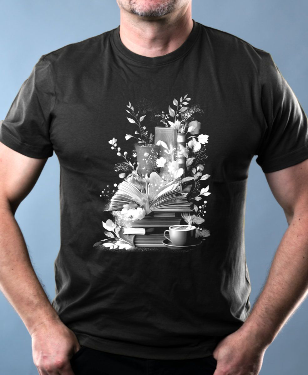 Podzimní čtení a hygge, bílý tisk