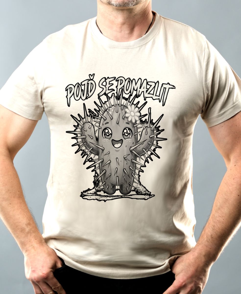 Pojď se pomazlit, černý potisk