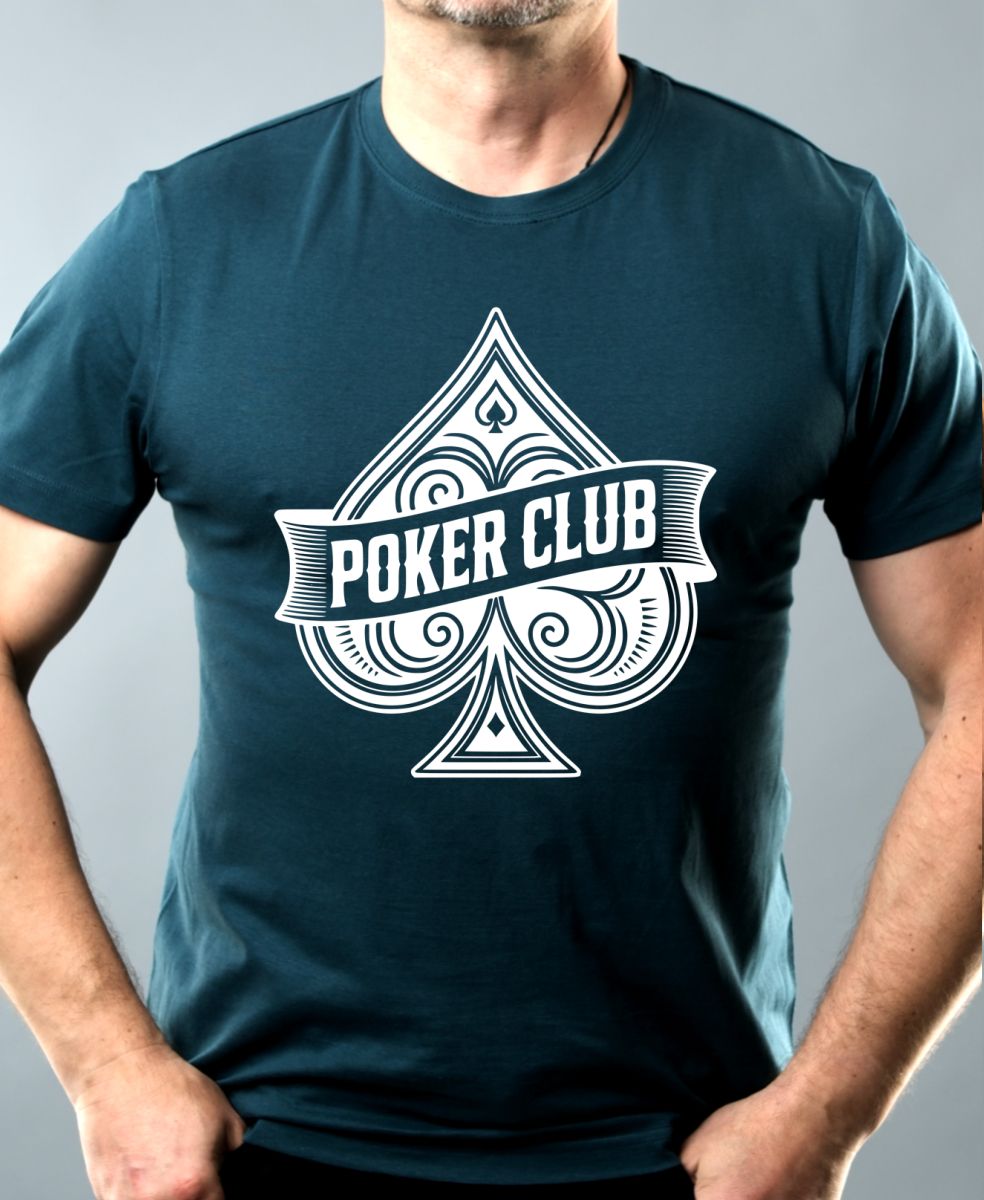 Poker Club, bílý potisk