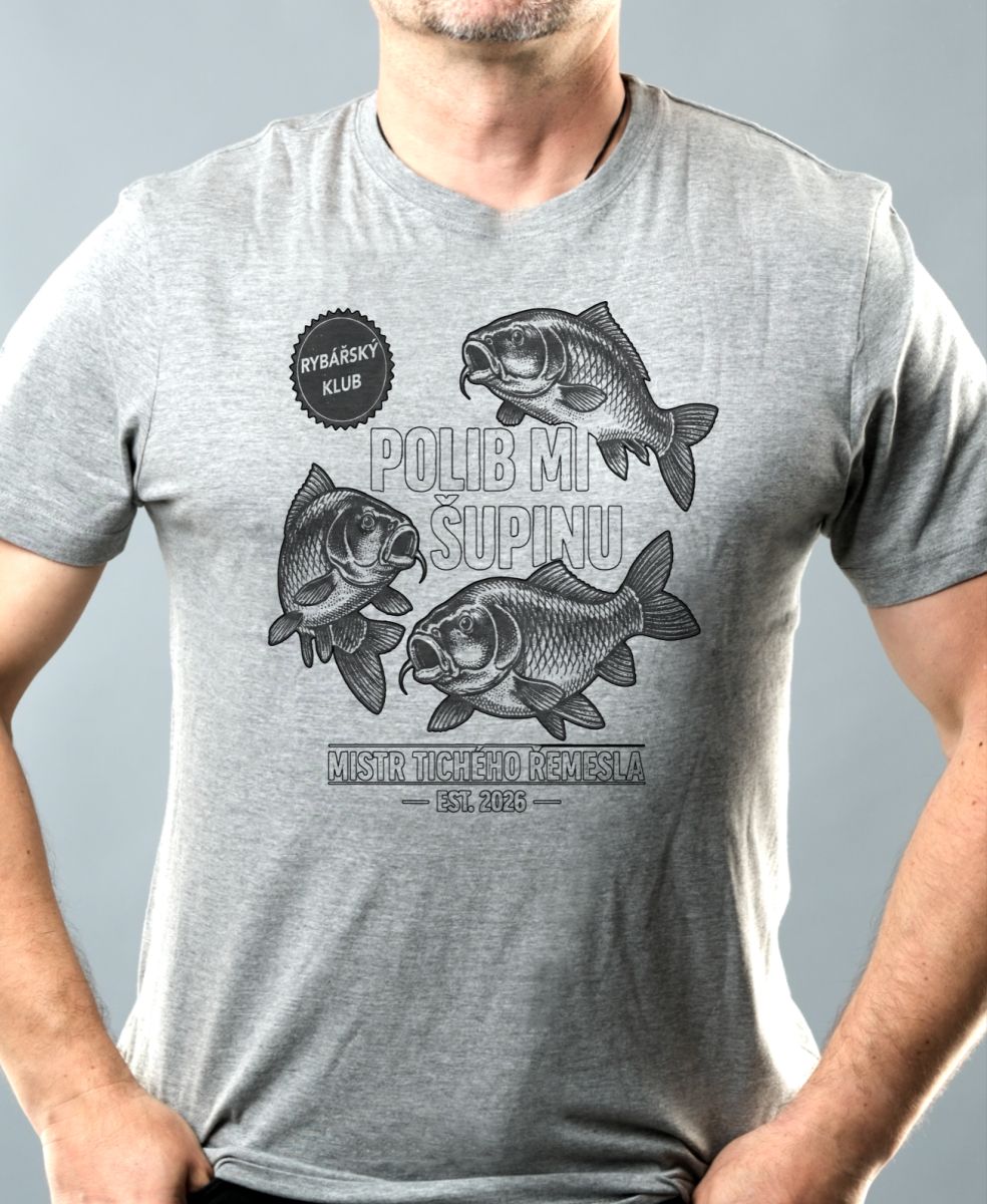 Polib mi šupinu, černý potisk