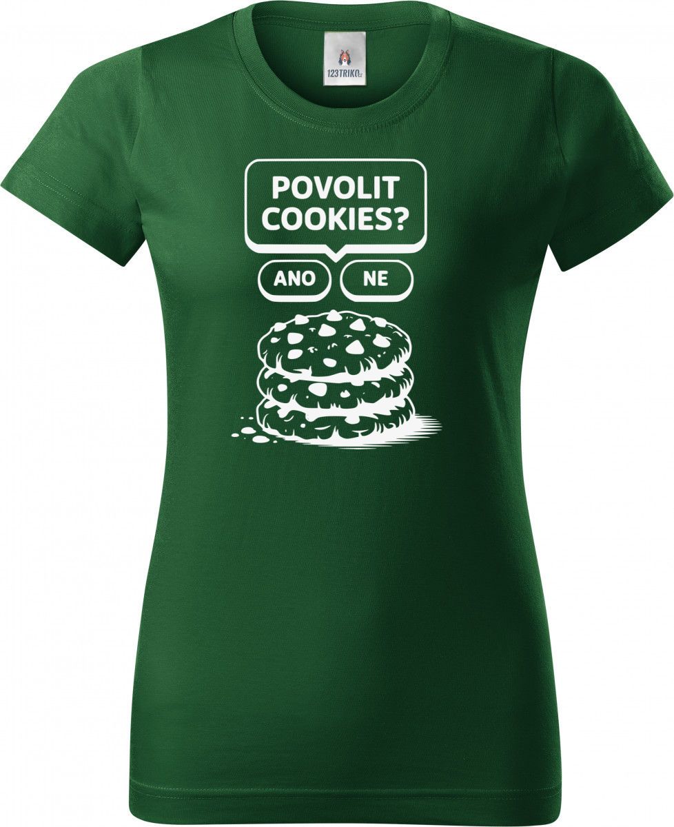 Povolit Cookies? bílý tisk Povolit Cookies? bílý tisk