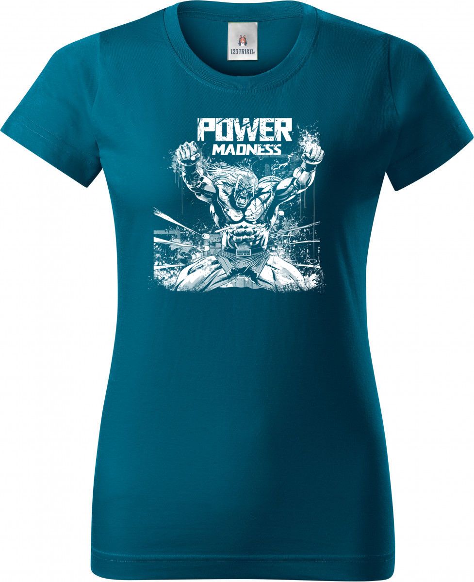 Power Madness – Zuřivý Hrdina, bílý tisk