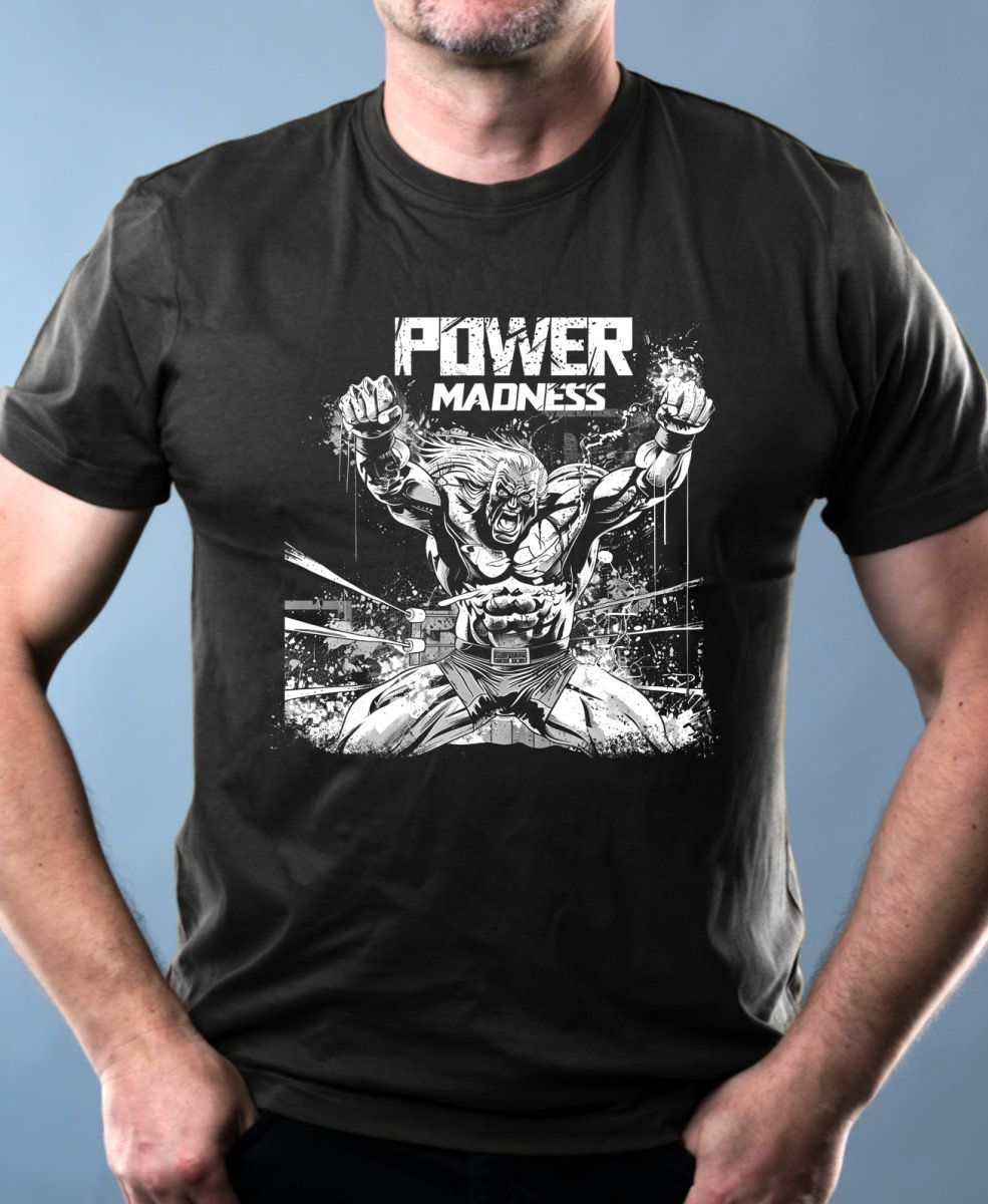 Power Madness – Zuřivý Hrdina, bílý tisk