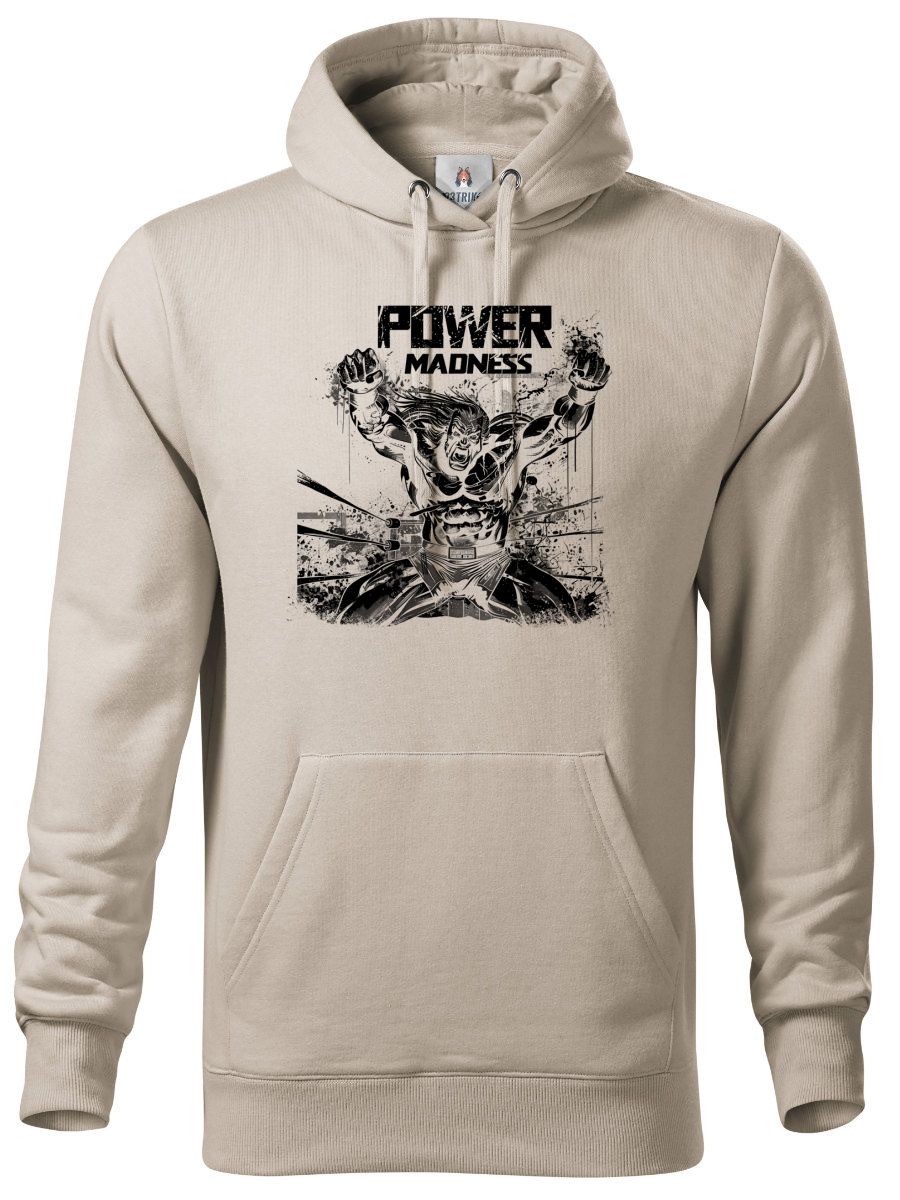 Power Madness – Zuřivý hrdina, černý tisk