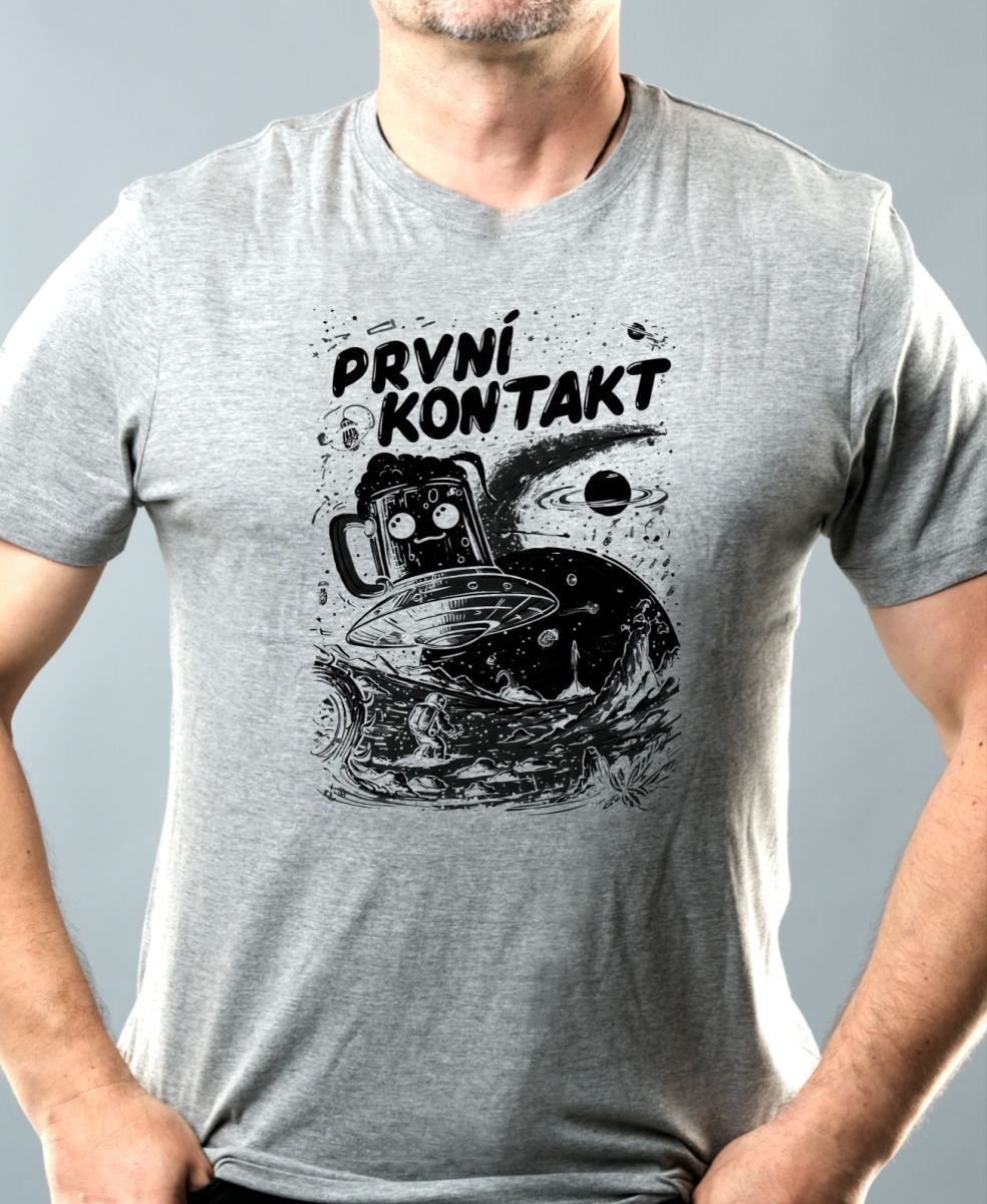 První kontakt, černý tisk