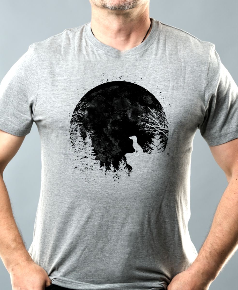 Půlnoční hlídka, jezevčík, černý potisk Půlnoční hlídka, jezevčík, černý potisk