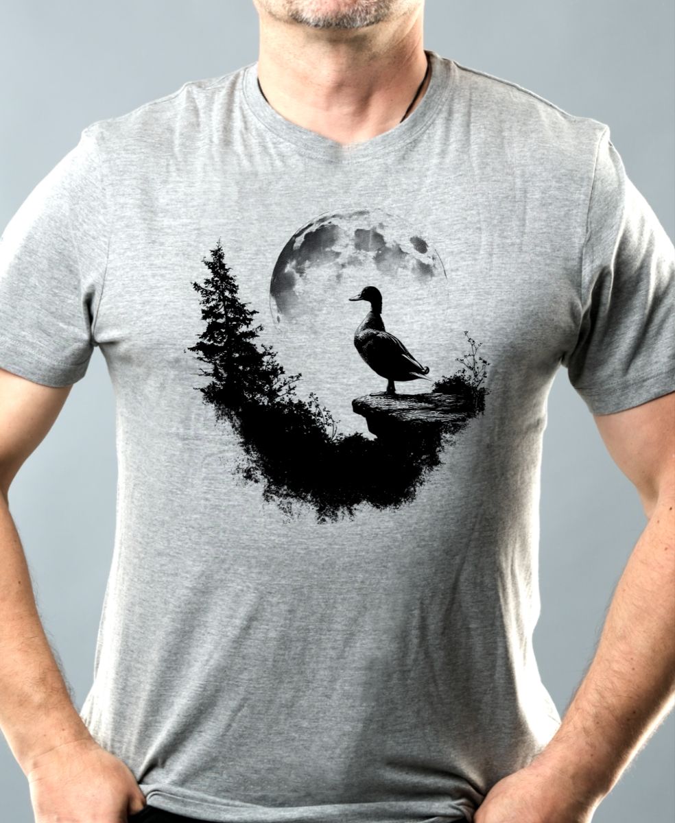 Půlnoční hlídka, kachna, černý potisk Půlnoční hlídka, kachna, černý potisk