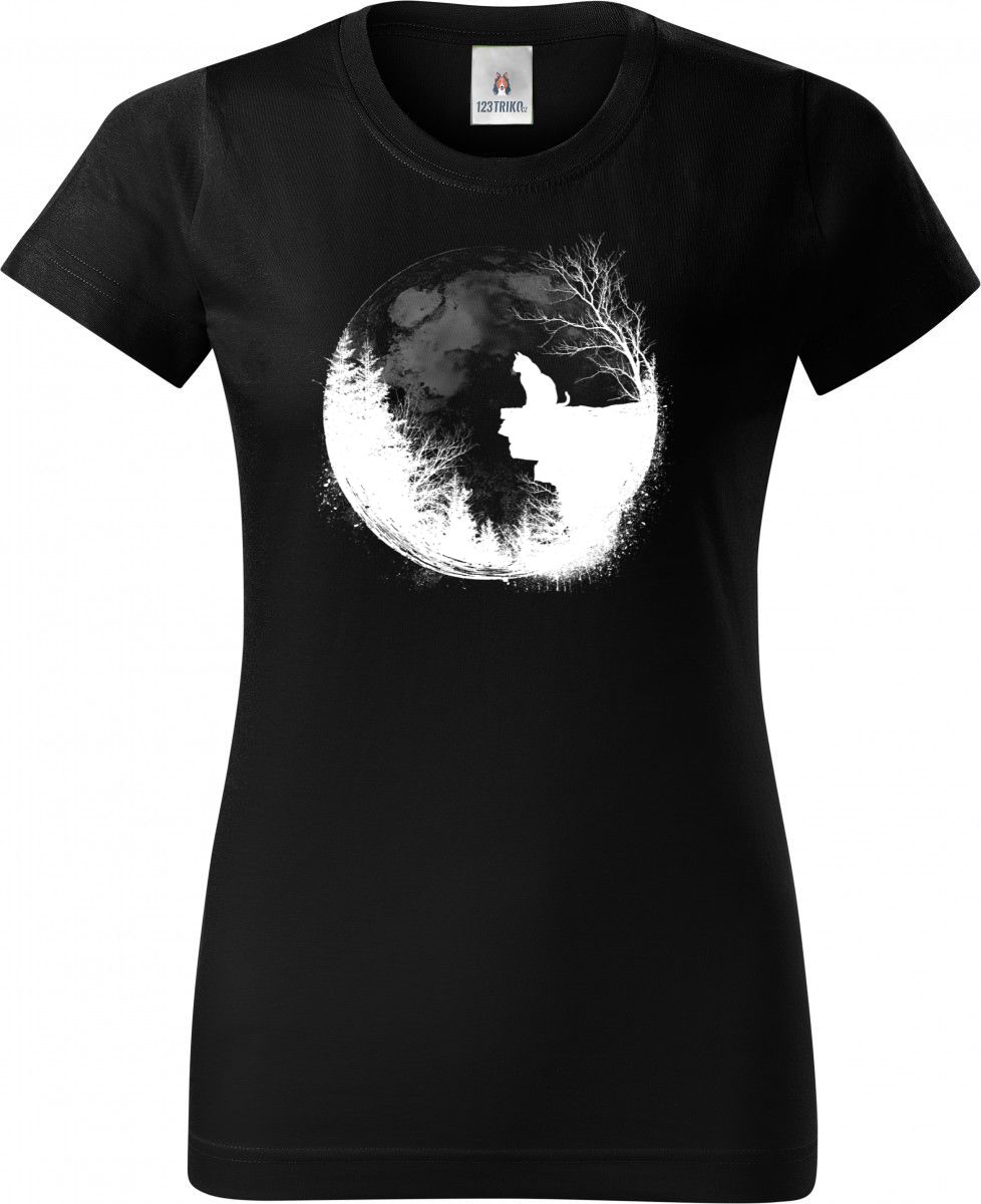 Půlnoční hlídka, kočka, bílý potisk