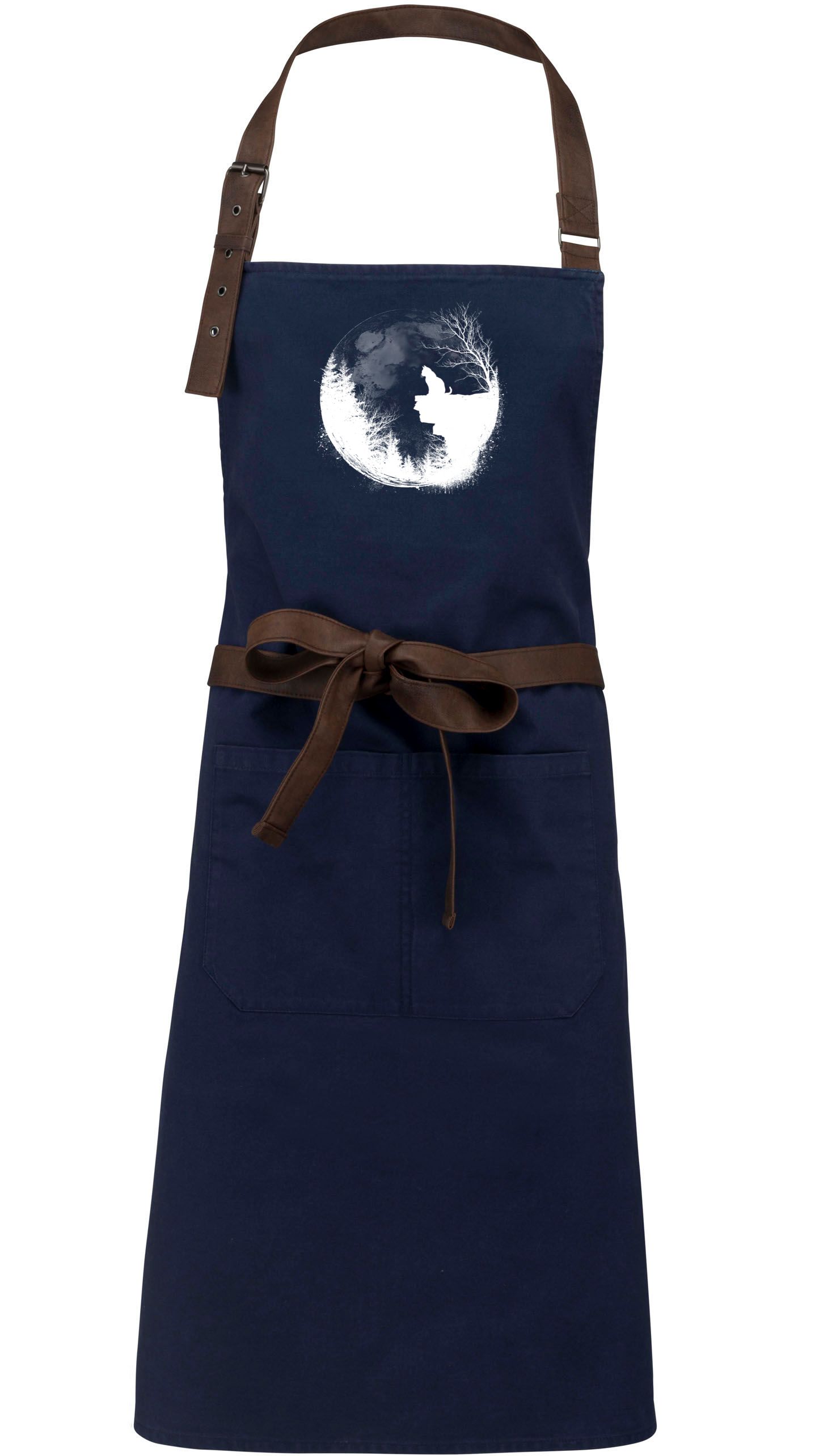 Půlnoční hlídka, kočka, bílý potisk