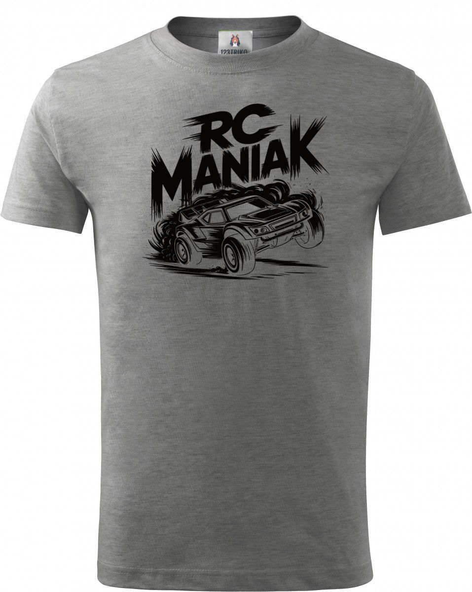 RC maniak, černý potisk RC maniak, černý potisk