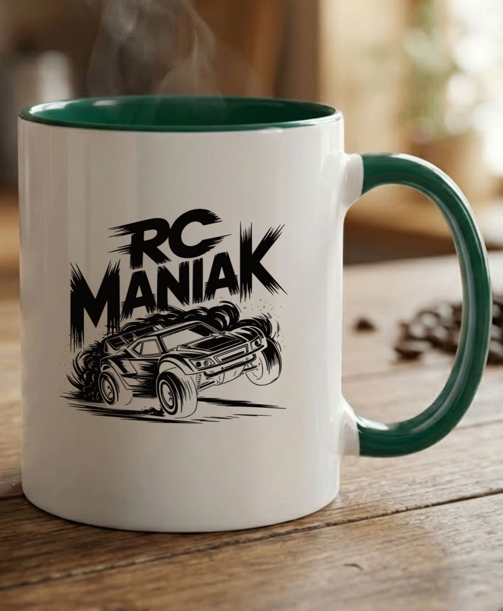 RC maniak, černý potisk