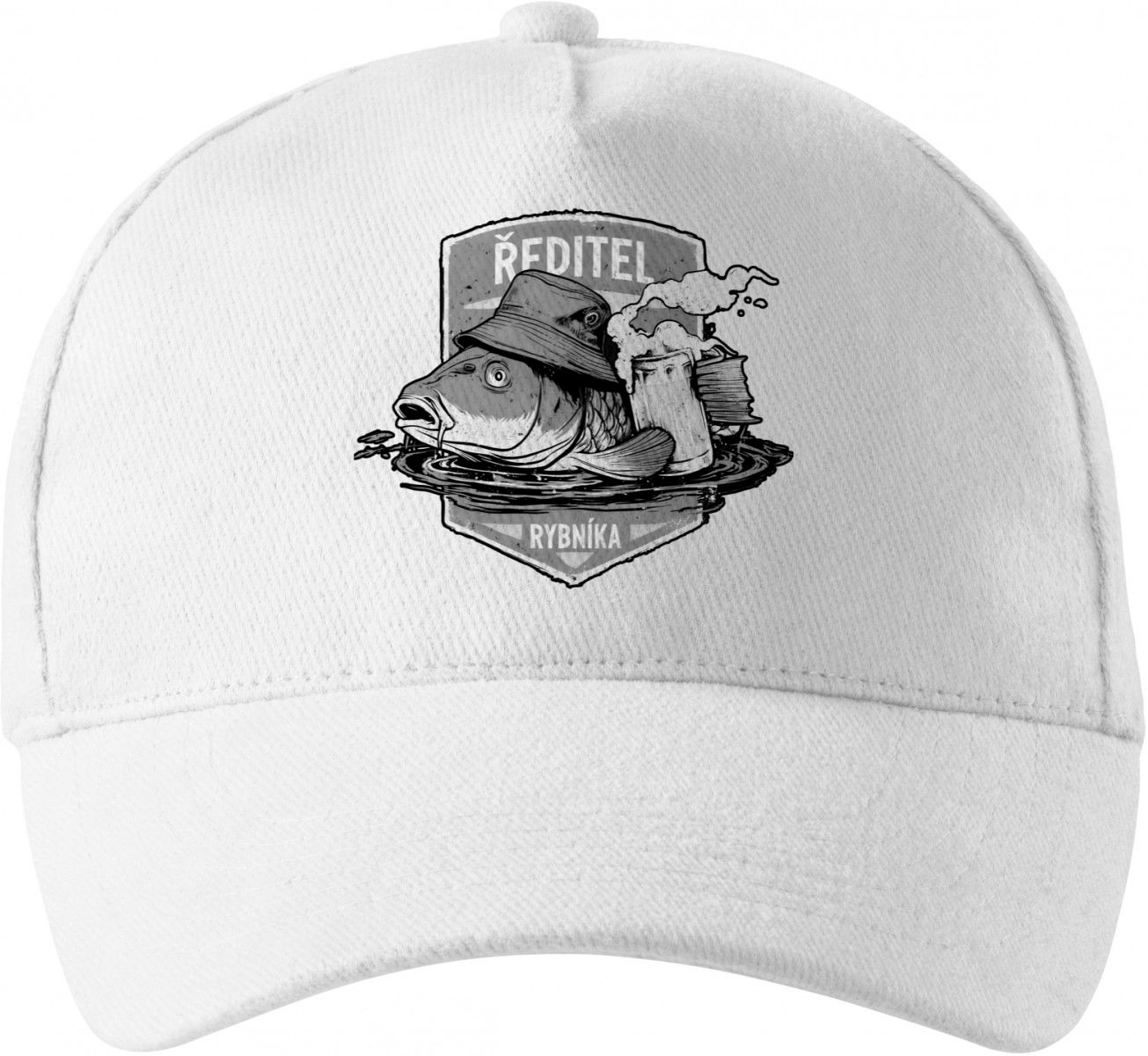 Ředitel rybníka, černý potisk