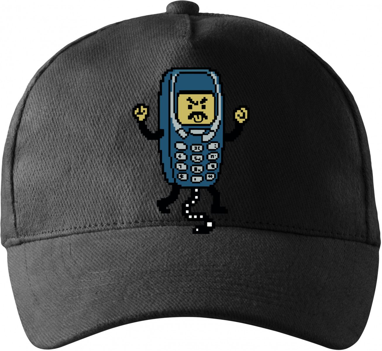 Retro pixelový mobil