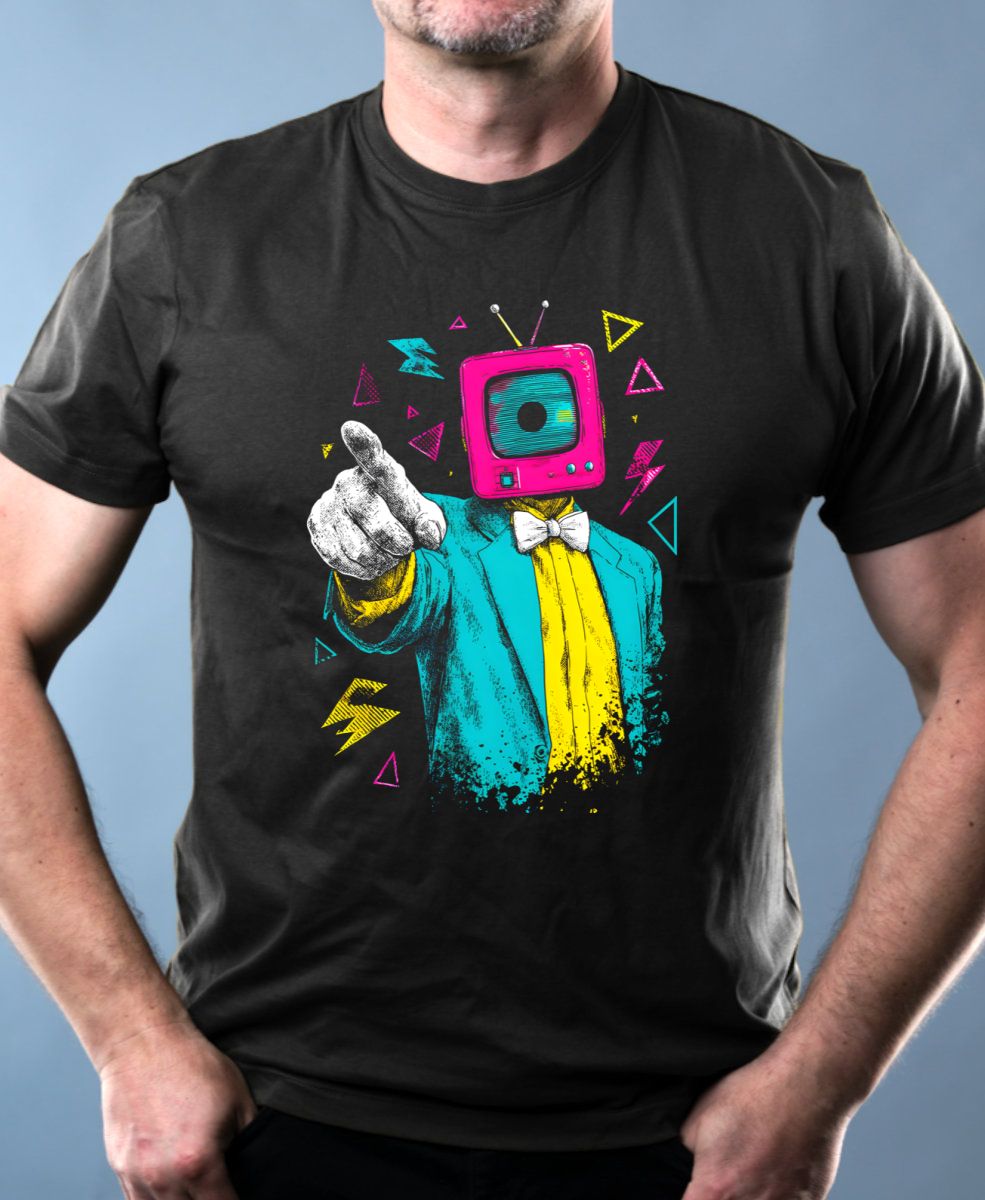 Retro TV man