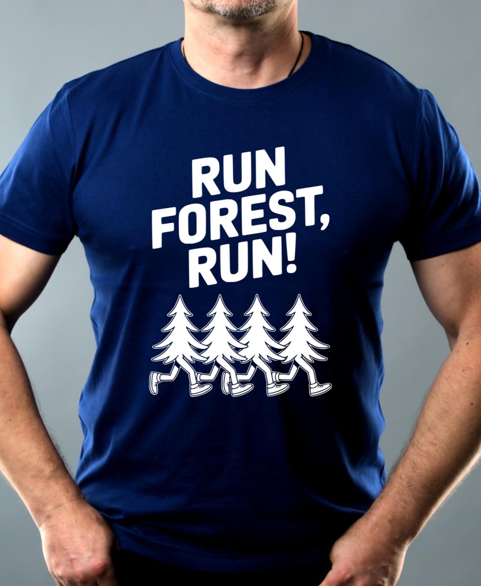 Run forest, run!, bílý potisk