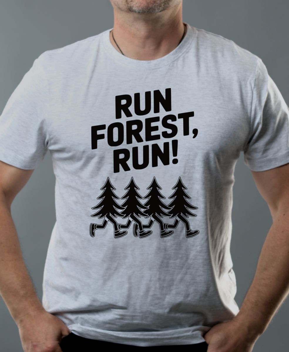 Run forest, run!, černý tisk