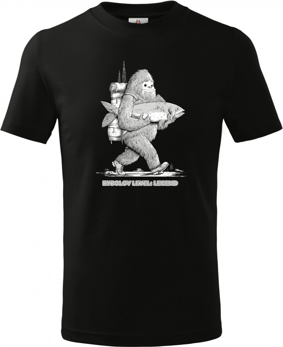 Rybolov level: Legend, bílý potisk