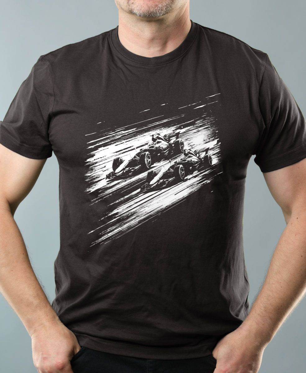 Rychlost na trati, bílý tisk