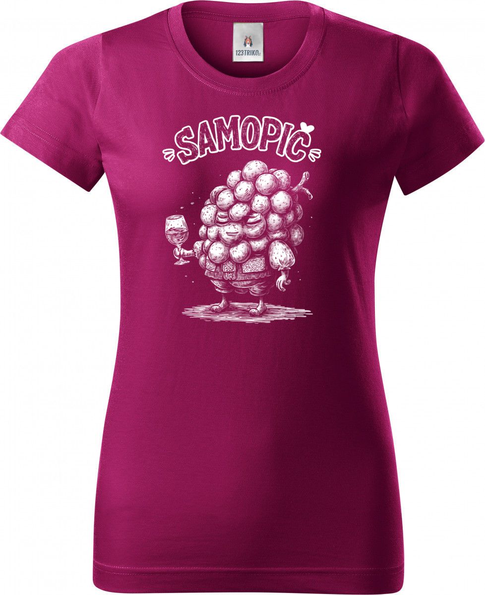 Samopič, bílý tisk