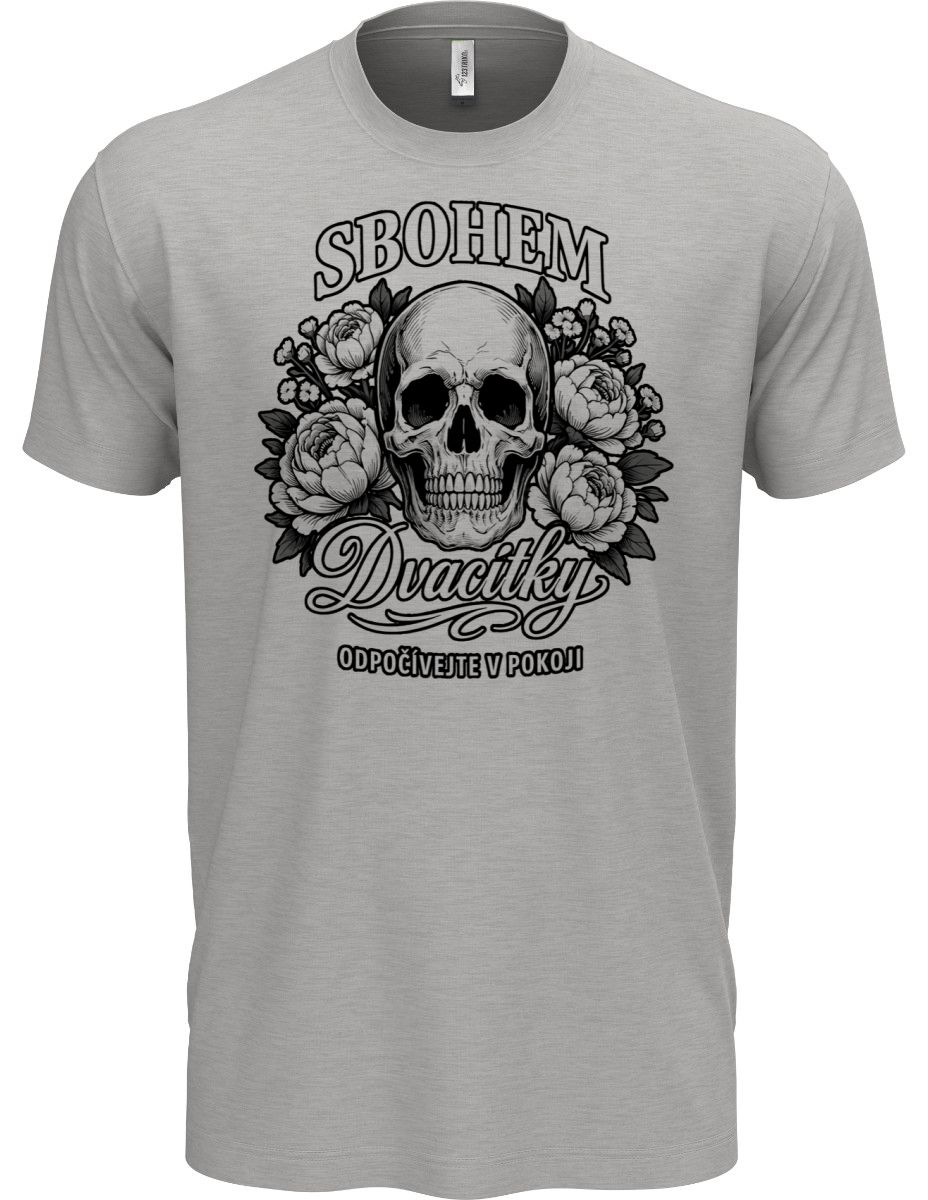 Sbohem dvacítky, černý tisk