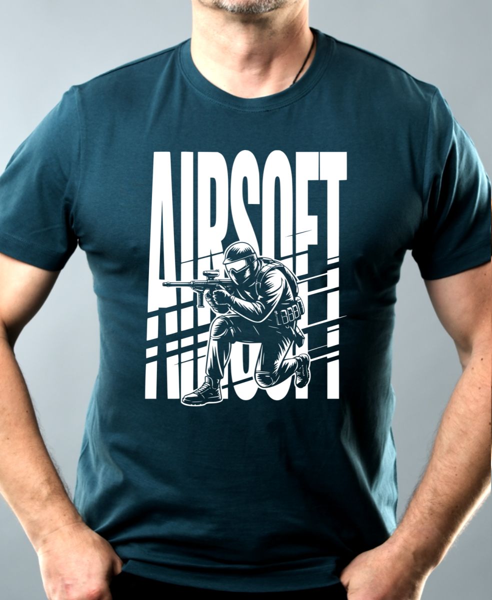 Shadow airsoft, bílý potisk