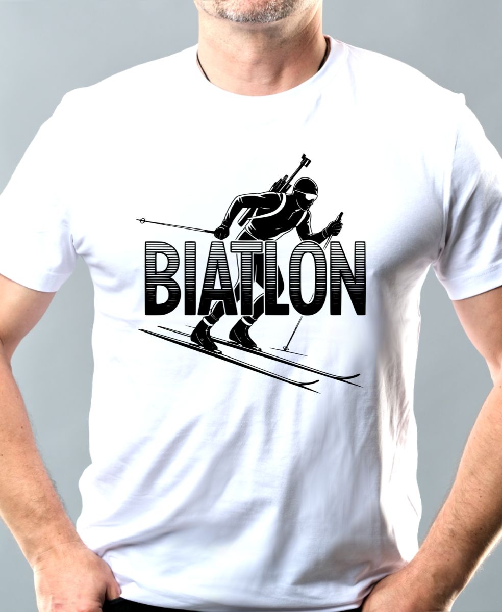 Shadow biatlon, černý potisk