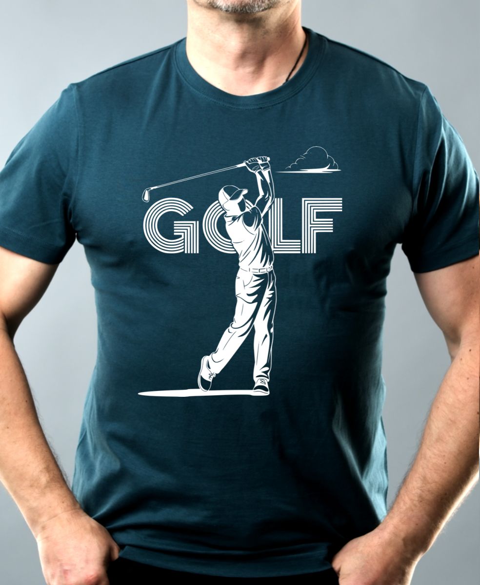 Shadow golf, bílý potisk