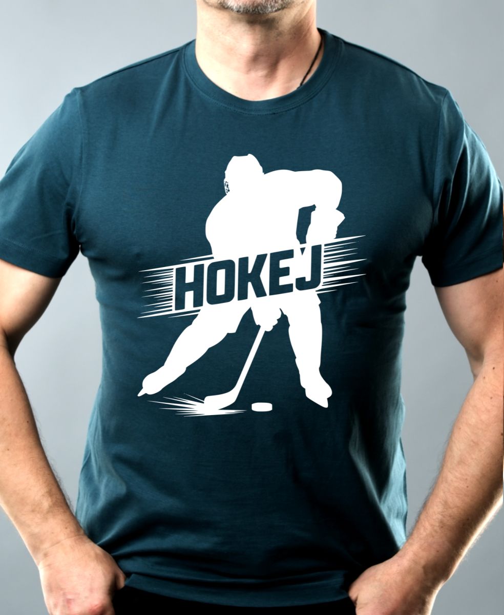 Shadow hokej, bílý potisk