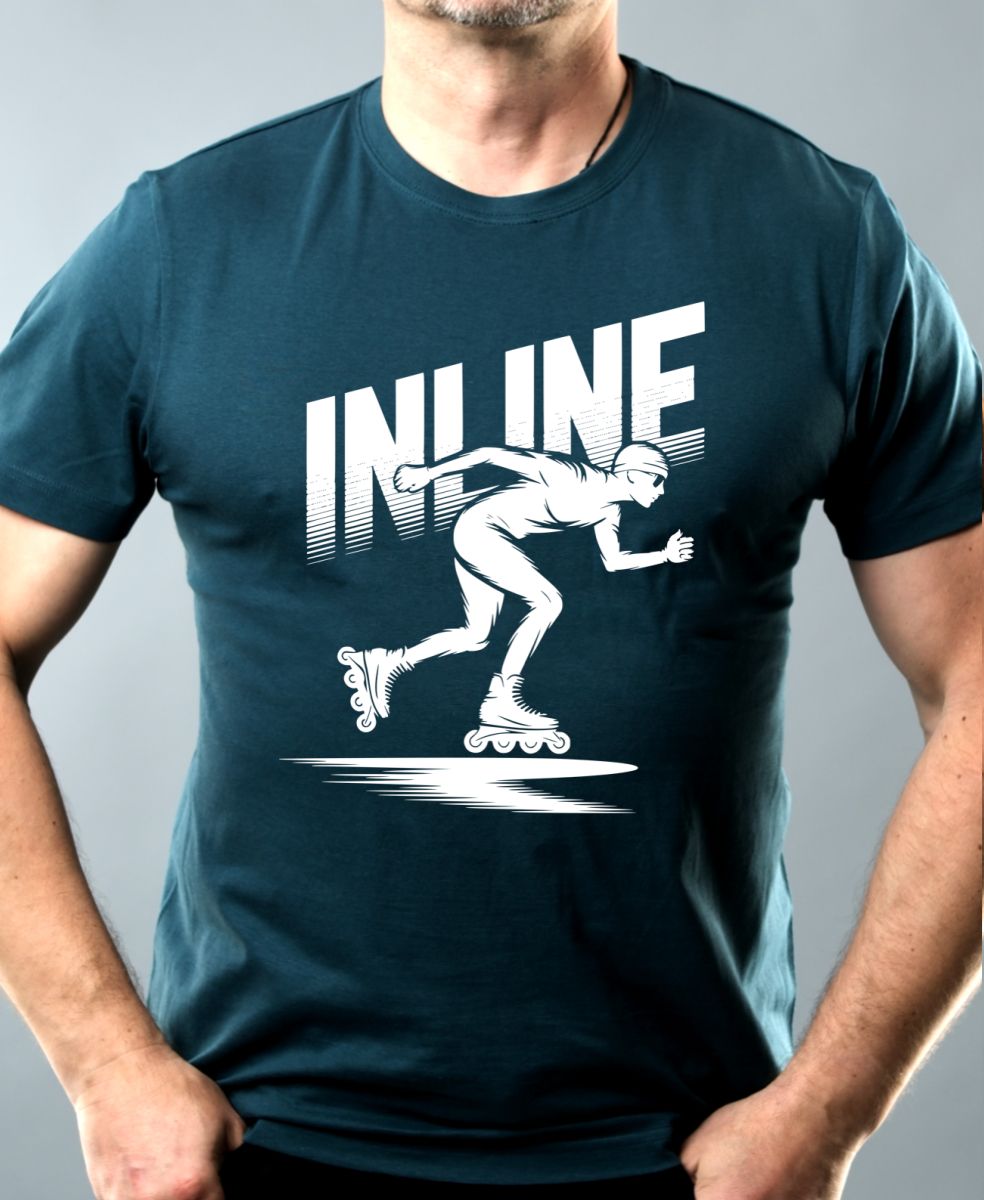 Shadow inline, bílý potisk