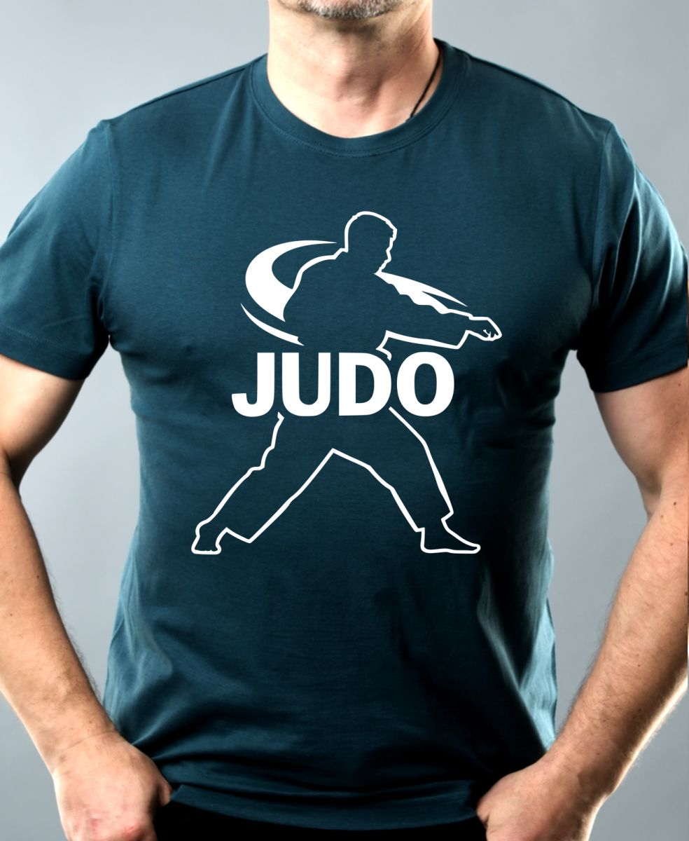 Shadow judo, bílý potisk