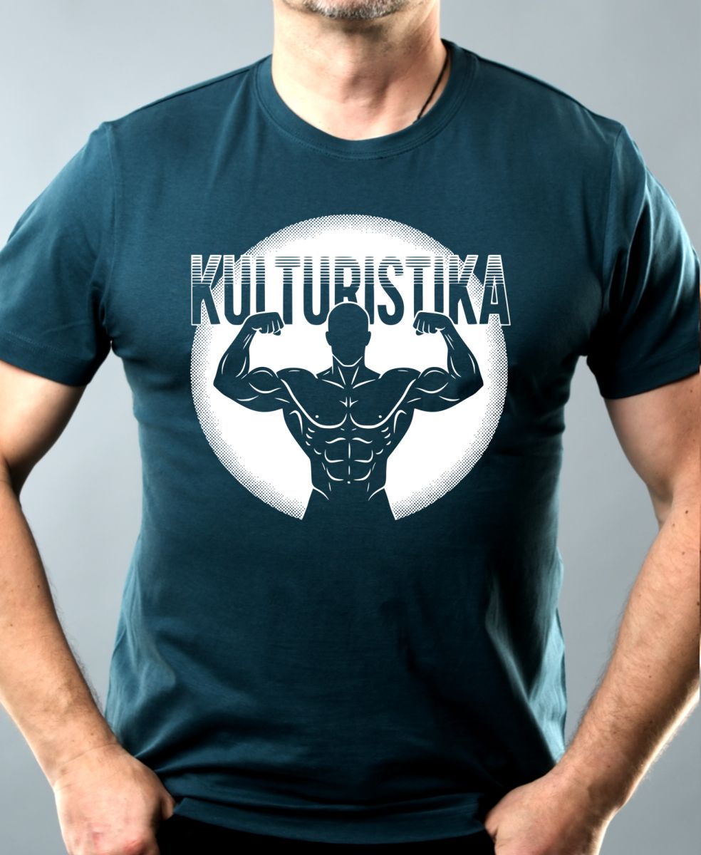 Shadow kulturistika, bílý potisk