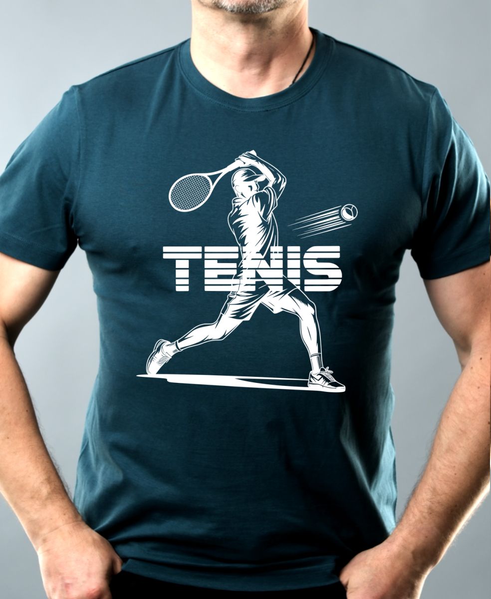 Shadow tenis, bílý potisk