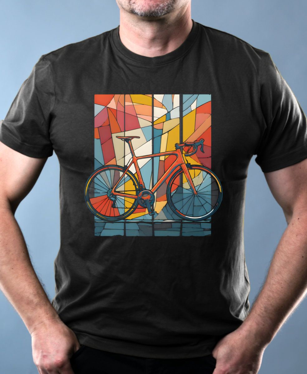 Silniční kolo mozaika